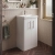 Delphi Glade 500mm 2-Door Floor Standing Cloakroom Vanity Unit (inc Basin) | Thumbnail Image