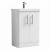 Delphi Glade 600mm 2-Door Floor Standing Cloakroom Vanity Unit (inc Basin) | Thumbnail Image