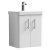 Delphi Glade 500mm 2-Door Wall Hung Cloakroom Vanity Unit (inc Basin) | Thumbnail Image