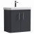 Delphi Glade 600mm 2-Door Wall Hung Cloakroom Vanity Unit (inc Basin) | Thumbnail Image