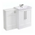 Delphi Grange Satin White 1000mm 2-Door Waterproof Bathroom Furniture Combination Unit | Thumbnail Image