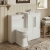 Delphi Grange Satin White 1000mm 2-Door Waterproof Bathroom Furniture Combination Unit | Thumbnail Image