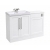 Delphi Grange Satin White 1100mm 2-Door Waterproof Bathroom Furniture Combination Unit | Thumbnail Image