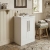 Delphi Grange Satin White 500mm 2-Door Floor Standing Vanity Unit with Basin | Thumbnail Image