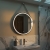 Delphi Halo Chrome LED Touch Sensor Round Bathroom Mirror 600mm x 600mm | Thumbnail Image