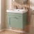 Delphi Hayloft 500mm 1-Drawer Wall Hung Vanity Unit (inc Fireclay 1TH Basin) | Thumbnail Image