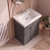 Delphi Hayloft 600mm 2-Door Floor Standing Vanity Unit (inc Fireclay 1TH Basin) | Thumbnail Image