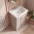 Delphi Hayloft 600mm 2-Door Floor Standing Vanity Unit (inc Fireclay 1TH Basin) | Thumbnail Image