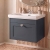 Delphi Hayloft 600mm 1-Drawer Wall Hung Vanity Unit (inc Fireclay 1TH Basin) | Thumbnail Image