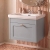 Delphi Hayloft 600mm 1-Drawer Wall Hung Vanity Unit (inc Fireclay 1TH Basin) | Thumbnail Image