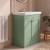 Delphi Hayloft 800mm 2-Door Floor Standing Vanity Unit (inc Fireclay 1TH Basin) | Thumbnail Image