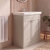 Delphi Hayloft 800mm 2-Door Floor Standing Vanity Unit (inc Fireclay 1TH Basin) | Thumbnail Image