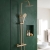 Delphi Henley Thermostatic Bar Mixer Shower with Fixed Head and Shower Kit - Brushed Brass | Thumbnail Image