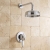 Delphi Highgate Chrome Manual Concealed Shower Set with Fixed Head | Thumbnail Image