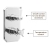 Delphi Highgate Chrome Dual Concealed Shower Set with Fixed Head | Thumbnail Image