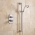 Delphi Highgate Chrome Dual Concealed Shower Set with Slide Rail Kit | Thumbnail Image