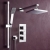 Delphi Holbrook Thermostatic Triple Concealed Mixer Shower with Shower Kit + Fixed Shower Head - Chrome | Thumbnail Image