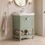 Delphi Homestead 500mm 1-Drawer Floor Standing Traditional Vanity Unit (inc Fireclay Basin) | Thumbnail Image