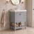 Delphi Homestead 600mm 1-Drawer Floor Standing Traditional Vanity Unit (inc Fireclay Basin) | Thumbnail Image