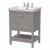 Delphi Homestead Cool Grey 600mm 1-Drawer Floor Standing Traditional Vanity Unit (inc Fireclay Basin 3TH) | Thumbnail Image