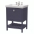 Delphi Homestead Indigo Blue 600mm 1-Drawer Floor Standing Traditional Vanity Unit (inc Fireclay Basin 3TH) | Thumbnail Image