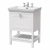 Delphi Homestead Pure White 600mm 1-Drawer Floor Standing Traditional Vanity Unit (inc Fireclay Basin 3TH) | Thumbnail Image