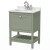 Delphi Homestead 600mm 1-Drawer Floor Standing Traditional Vanity Unit (inc Marble Top Basin) | Thumbnail Image