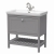Delphi Homestead 800mm 1-Drawer Floor Standing Traditional Vanity Unit (inc Fireclay Basin) | Thumbnail Image