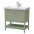 Delphi Homestead 800mm 1-Drawer Floor Standing Traditional Vanity Unit (inc Fireclay Basin) | Thumbnail Image