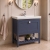 Delphi Homestead 800mm 1-Drawer Floor Standing Traditional Vanity Unit (inc Fireclay Basin) | Thumbnail Image