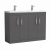 Delphi Horizon 1200mm 4-Door Floor Standing Vanity Unit (inc Basin) | Thumbnail Image
