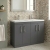 Delphi Horizon 1200mm 4-Door Floor Standing Vanity Unit (inc Basin) | Thumbnail Image
