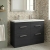 Delphi Horizon 1200mm 4-Drawer Floor Standing Vanity Unit (inc Basin) | Thumbnail Image
