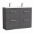 Delphi Horizon 1200mm 4-Drawer Floor Standing Vanity Unit (inc Basin) | Thumbnail Image