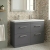 Delphi Horizon 1200mm 4-Drawer Floor Standing Vanity Unit (inc Basin) | Thumbnail Image
