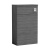 Delphi Horizon Anthracite Woodgrain 500mm Back to Wall Toilet WC Unit | Thumbnail Image