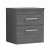 Delphi Horizon 500mm 2-Drawer Wall Hung Countertop Vanity Unit | Thumbnail Image