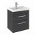 Delphi Horizon 500mm 2-Drawer Wall Hung Vanity Unit (inc Basin) | Thumbnail Image