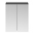 Delphi Horizon 600mm 2-Door Mirrored Bathroom Cabinet | Thumbnail Image