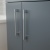 Delphi Horizon Gloss Grey 600mm 2-Door Floor Standing Countertop Vanity Unit | Thumbnail Image