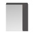 Delphi Horizon Gloss Grey 600mm 75/25 Mirrored Bathroom Cabinet | Thumbnail Image