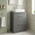 Delphi Horizon 600mm 2-Drawer Floor Standing Countertop Vanity Unit | Thumbnail Image