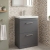 Delphi Horizon 600mm 2-Drawer Floor Standing Vanity Unit (inc Basin) | Thumbnail Image