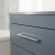 Delphi Horizon Gloss Grey 600mm 2-Drawer Wall Hung Countertop Vanity Unit | Thumbnail Image