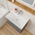 Delphi Horizon Anthracite Woodgrain 600mm 2-Drawer Wall Hung Vanity Unit (inc Basin) | Thumbnail Image
