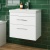 Delphi Horizon Gloss White 600mm 2-Drawer Wall Hung Vanity Unit (inc Basin) | Thumbnail Image