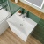 Delphi Horizon Gloss White 600mm 2-Drawer Wall Hung Vanity Unit (inc Basin) | Thumbnail Image