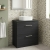 Delphi Horizon 800mm 2-Drawer Floor Standing Countertop Vanity Unit | Thumbnail Image
