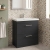 Delphi Horizon 800mm 2-Drawer Floor Standing Vanity Unit (inc Basin) | Thumbnail Image