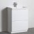 Delphi Kiev Floor Standing 2-Drawer Vanity Unit with Basin 600mm Wide - White Gloss